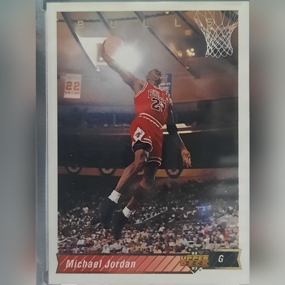 1993 Upper Deck Michael Jordan Card No. 23